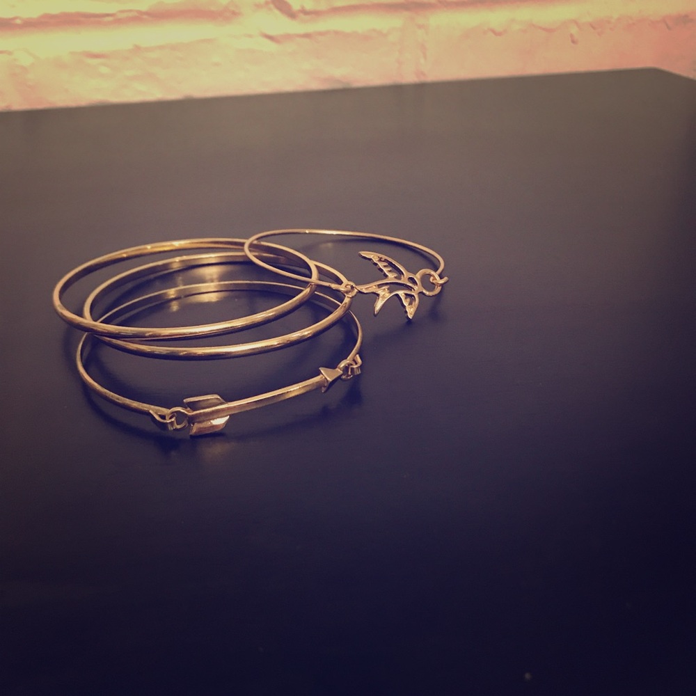 Gold Bangle Bundle